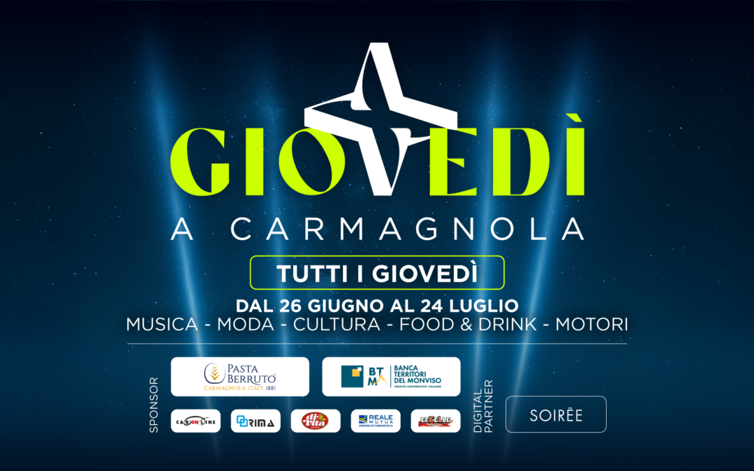 Giovedì a Carmagnola 2025