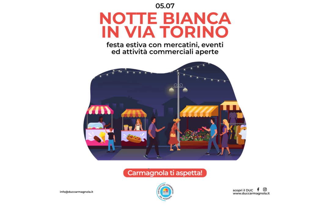 Notte Bianca Via Torino 2025